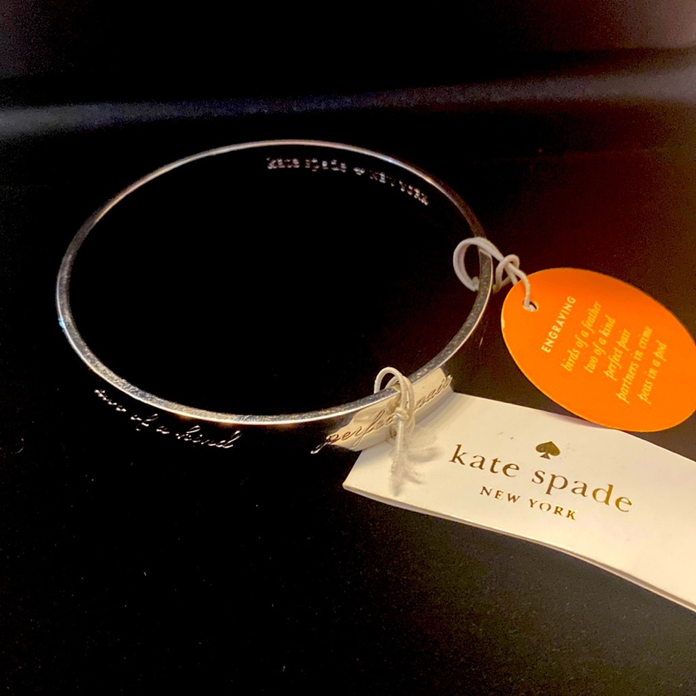Kate Spade Bridesmaid Bangle Silver